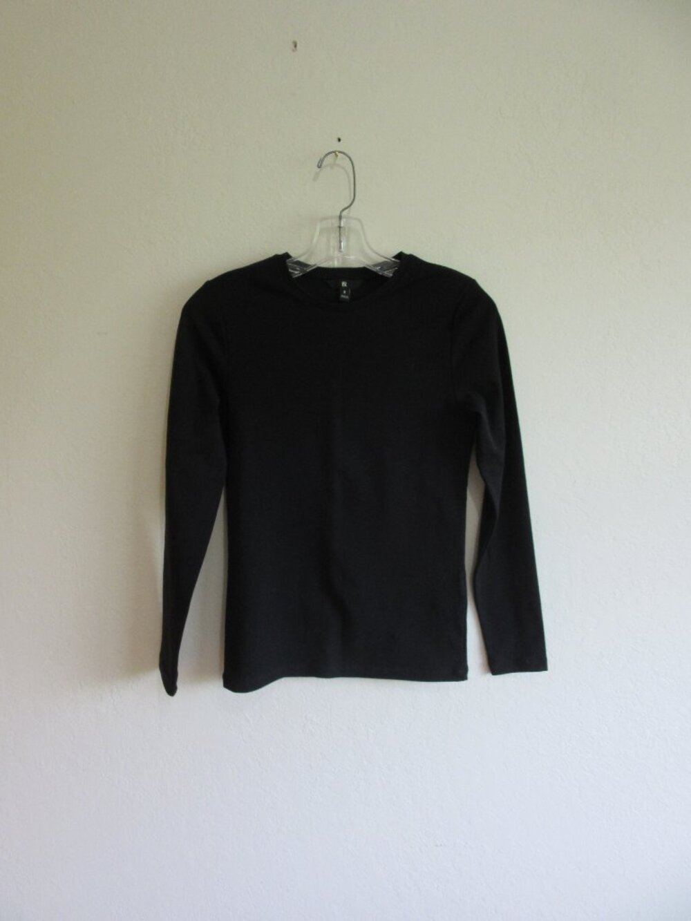 BR Banana Republic Black Pullover S Long Sleeve T-Shirt